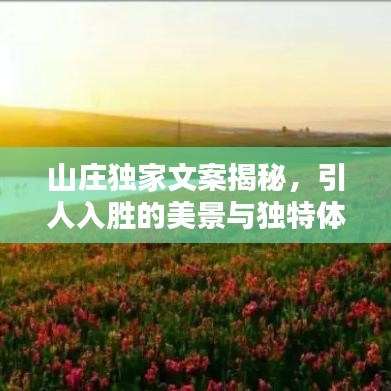 山莊獨家文案揭秘，引人入勝的美景與獨特體驗