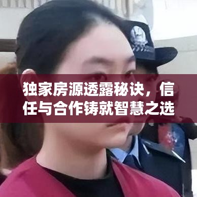 獨(dú)家房源透露秘訣，信任與合作鑄就智慧之選