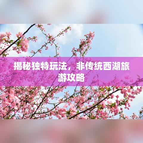 揭秘獨(dú)特玩法，非傳統(tǒng)西湖旅游攻略