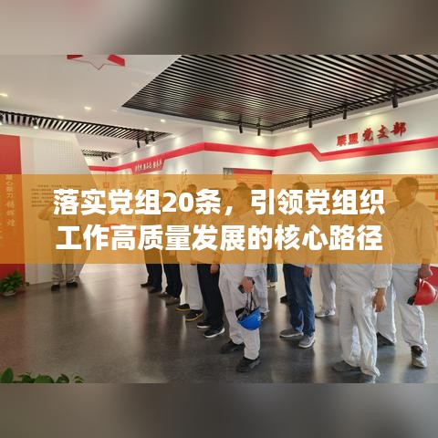 落實(shí)黨組20條，引領(lǐng)黨組織工作高質(zhì)量發(fā)展的核心路徑