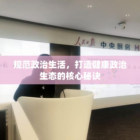 規(guī)范政治生活，打造健康政治生態(tài)的核心秘訣