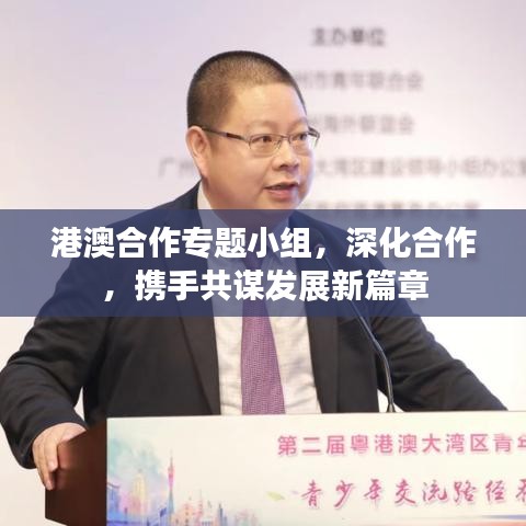 港澳合作專題小組，深化合作，攜手共謀發(fā)展新篇章
